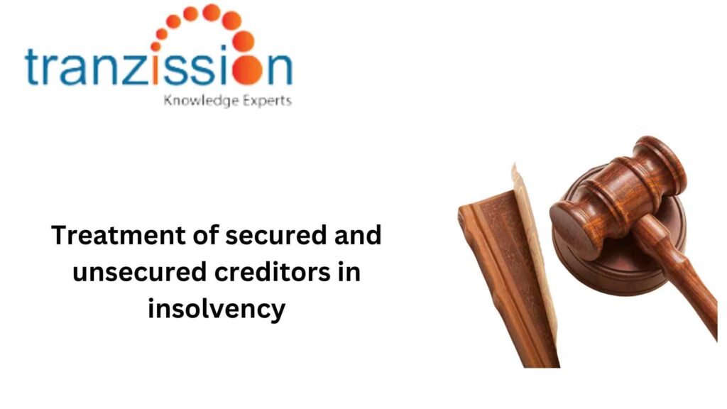 secured and unsecured creditors