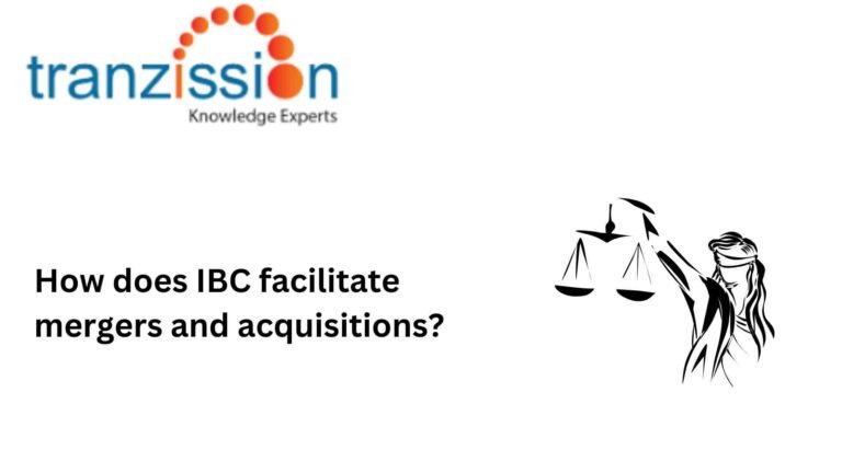 How does IBC facilitate mergers and acquisitions?