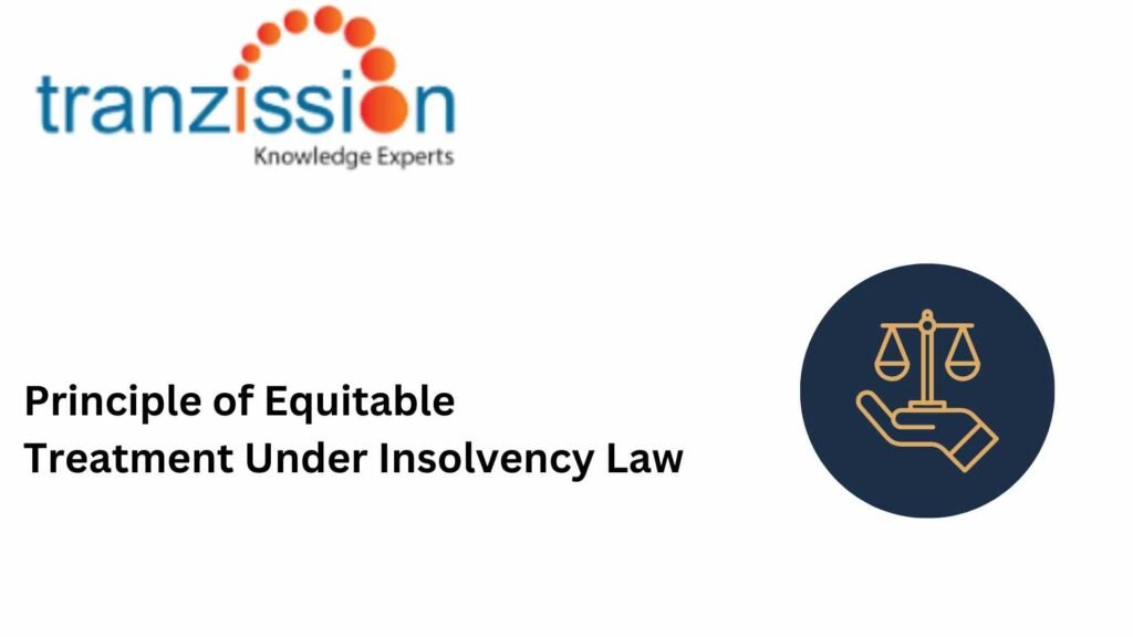 Equitable Treatment Under Insolvency Law