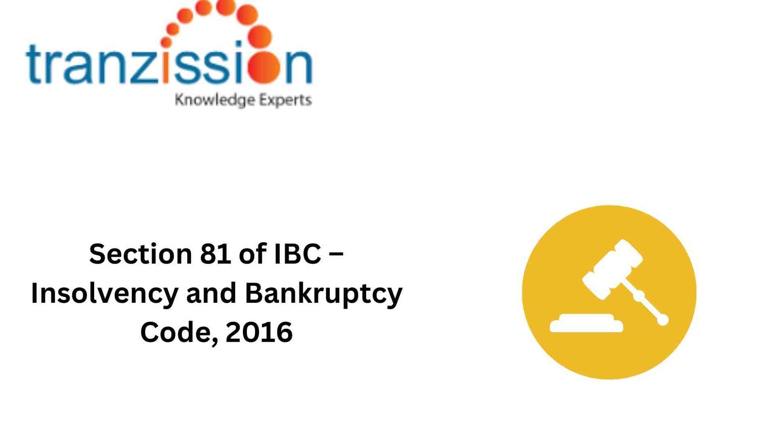 Section 81 of IBC