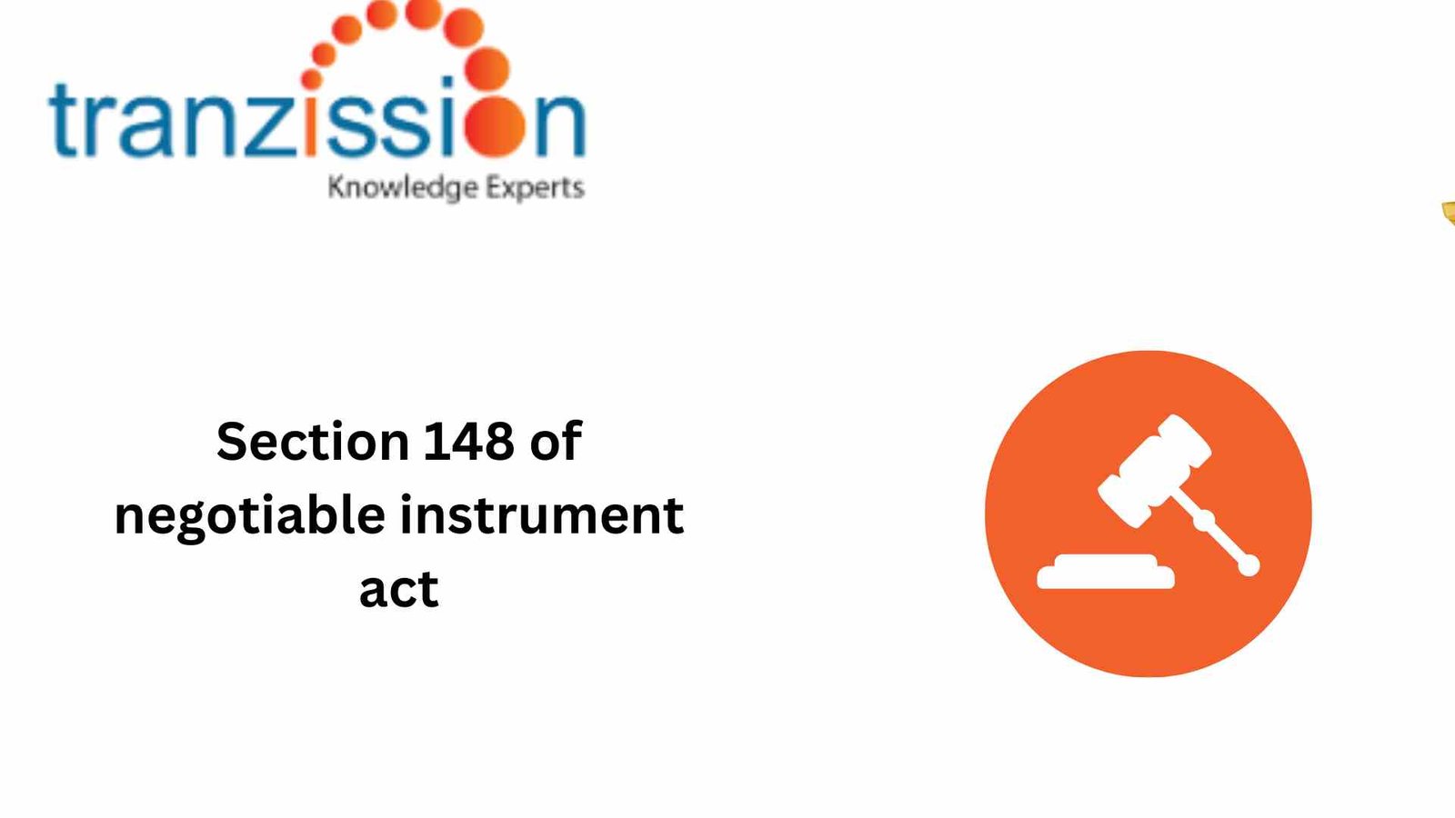 Section 148 of negotiable instrument act
