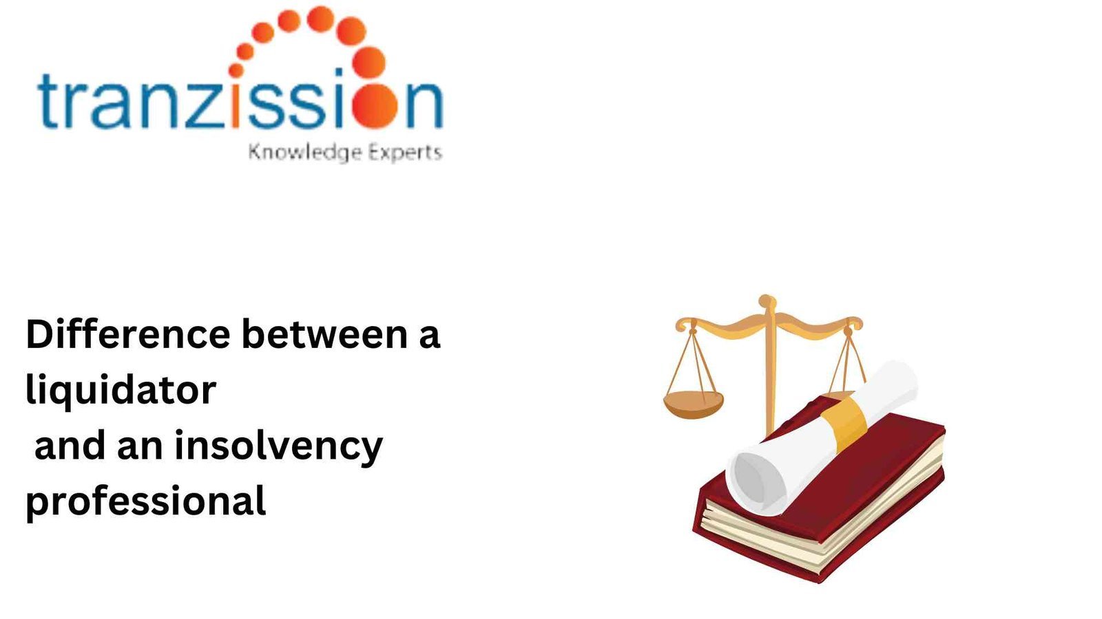 liquidator and an insolvency professional