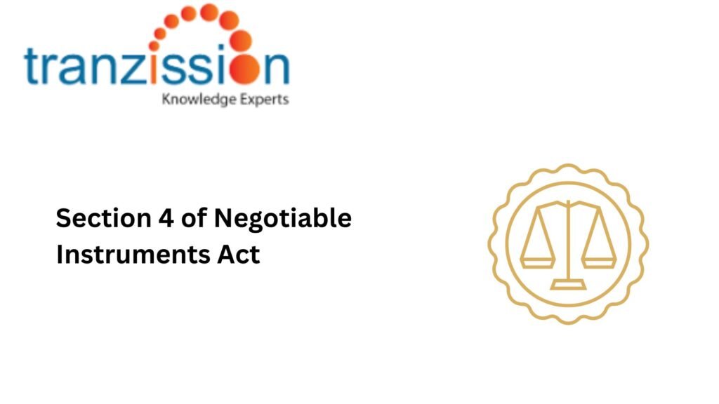 Negotiable Instruments Act