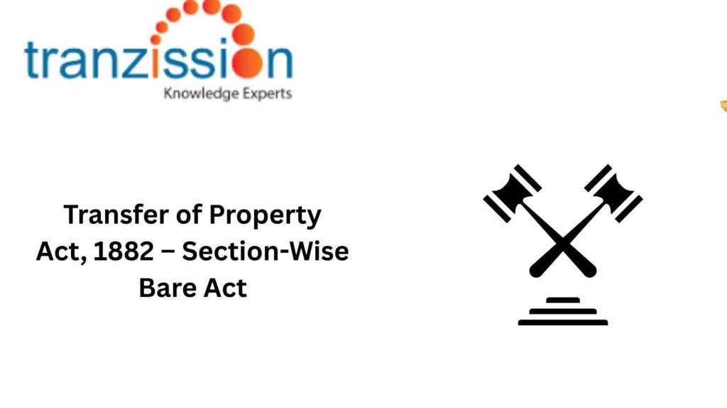 Transfer of Property Act,