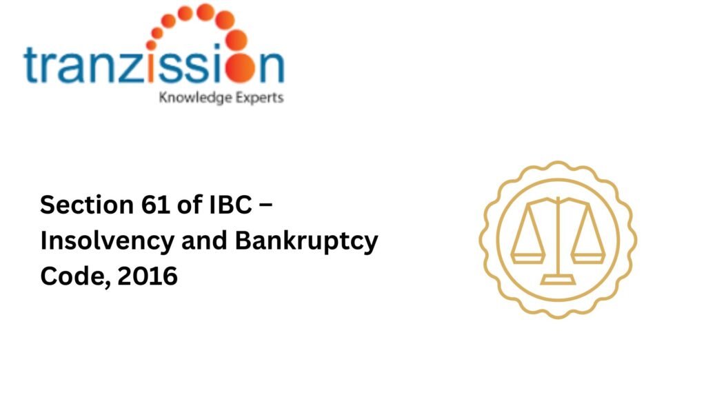 The primary goal of the IBC is to achieve a balanced interest between the parties that are participating in the bankruptcy resolution process and Rights of secured creditors