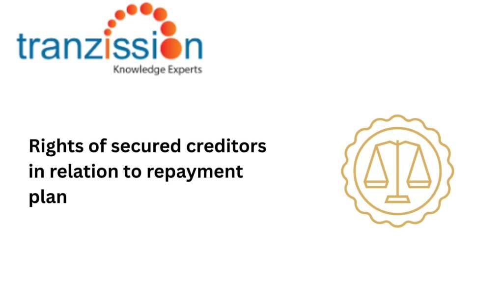 The primary goal of the IBC is to achieve a balanced interest between the parties that are participating in the bankruptcy resolution process and Rights of secured creditors