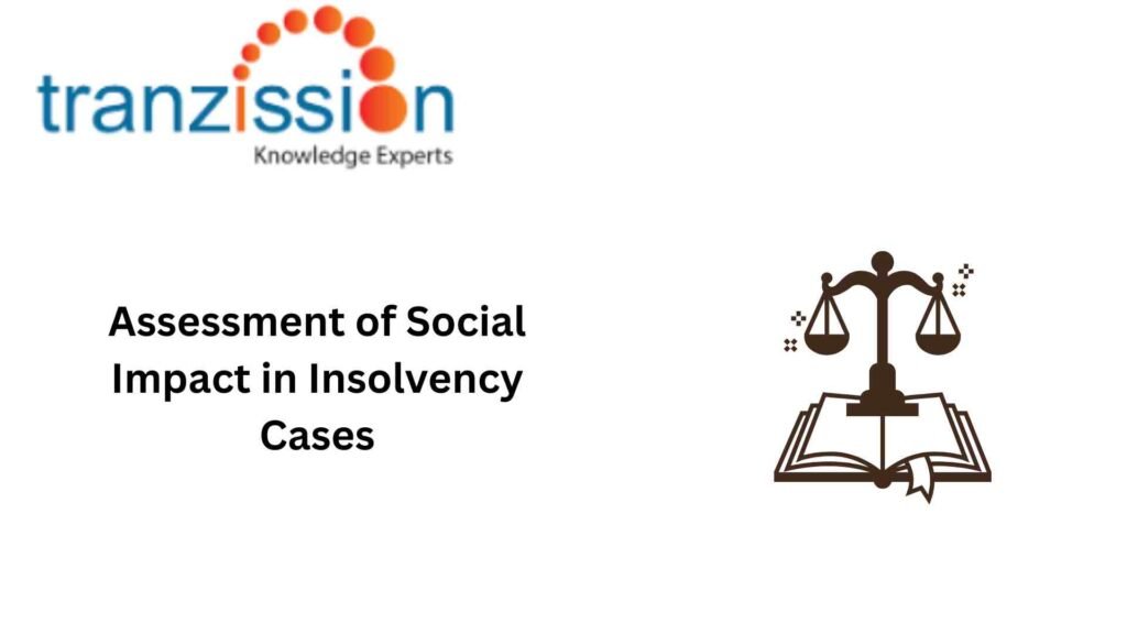 Assessment of Social Impact in Insolvency Cases
