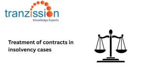 Treatment of contracts in insolvency cases