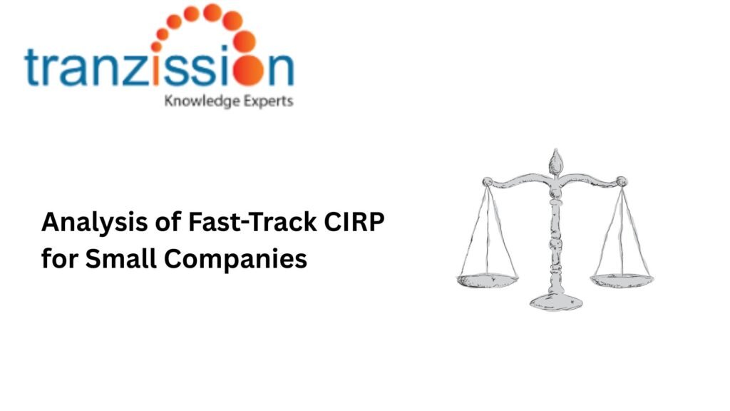 Analysis of Fast-Track CIRP for Small Companies